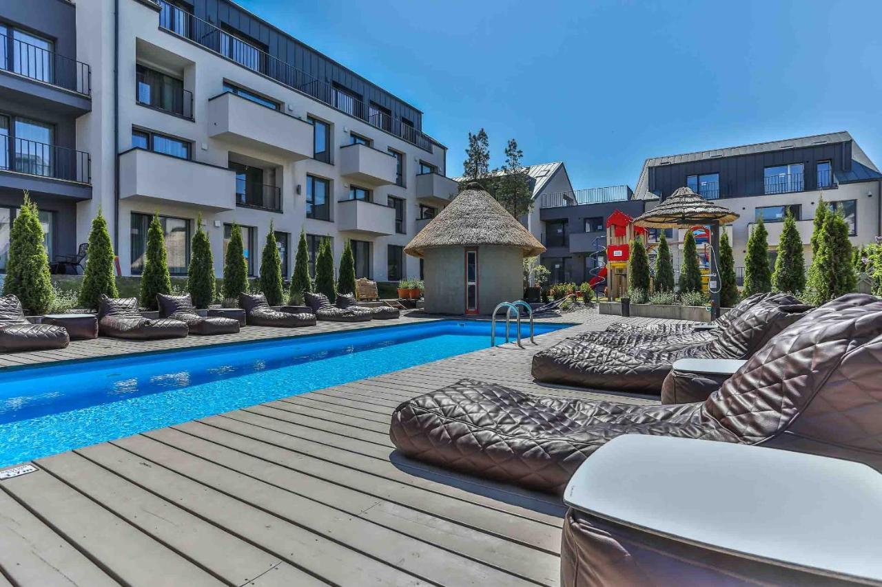 Maluno Vilos Apartments Palanga Kültér fotó